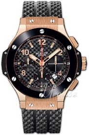 Hublot Herrklocka 341.PB.131.RX Big Bang 41 mm Svart/Gummi ⌀41 mm
