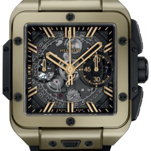 Hublot Herrklocka 821.MX.0130.RX Square Bang Unico Gummi Ø42 mm