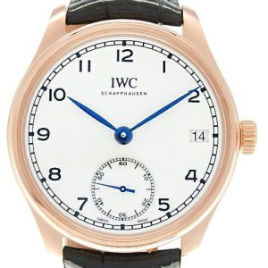 IWC Herrklocka IW510211 Portuguese Vit/Läder Ø43 mm