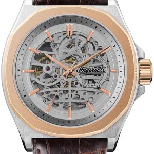 Ingersoll Herrklocka I09301B The Orville Silverfärgad/Läder ⌀46 mm