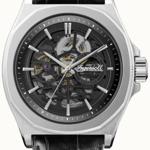 Ingersoll Herrklocka I09302B The Orville Svart/Läder ⌀47.5 mm
