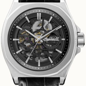 Ingersoll Herrklocka I09302B The Orville Svart/Läder ⌀47.5 mm