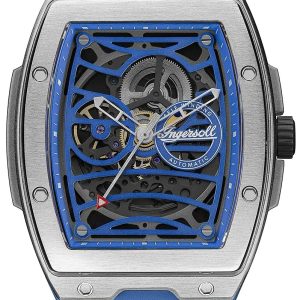 Ingersoll Herrklocka I12308 The Challenger Blå/Gummi ⌀45 mm