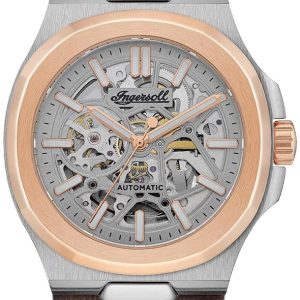 Ingersoll Herrklocka I12503 The Catalina Skelettskuren/Läder ⌀44 mm