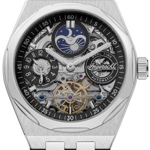 Ingersoll Herrklocka I12903 The Broadway Svart/Läder ⌀43 mm