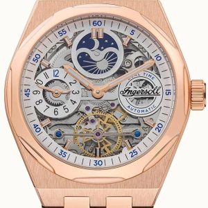 Ingersoll Herrklocka I12904 The Broadway Vit/Läder ⌀43 mm