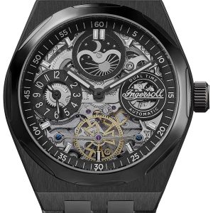 Ingersoll Herrklocka I12908 The Broadway Svart/Gummi ⌀43 mm