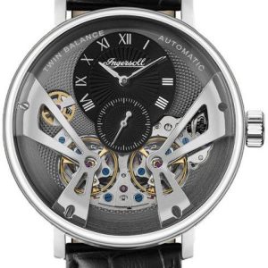 Ingersoll Herrklocka I13103 Grå/Läder ⌀46 mm