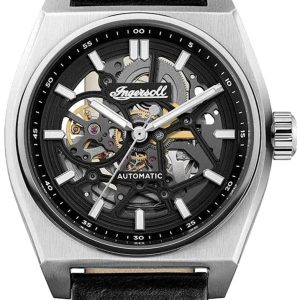 Ingersoll Herrklocka I14301 The Vert Svart/Läder ⌀43 mm