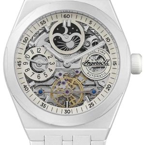 Ingersoll Herrklocka I15103 The Broadway Vit/Keramik ⌀43 mm