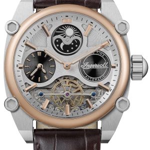 Ingersoll Herrklocka I15401 The Varsity Silverfärgad/Läder ⌀45 mm