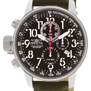 Invicta Herrklocka 1873 Specialty Svart/Textil Ø46 mm