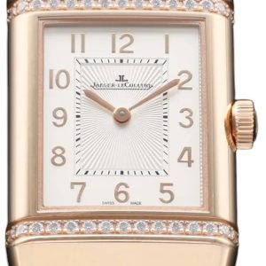Jaeger LeCoultre Damklocka 2572570 Reverso Classic Vit/Läder