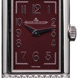 Jaeger LeCoultre Damklocka 3288560 Reverso Röd/Läder