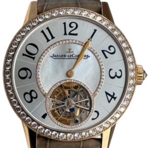 Jaeger LeCoultre Damklocka 3412410 Rendez-Vous Vit/Läder Ø39 mm