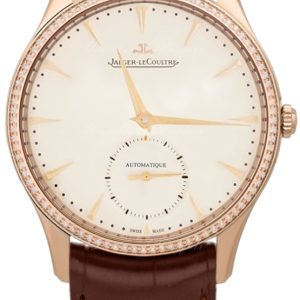Jaeger LeCoultre Herrklocka 1212501 Master Ultra Thin Beige/Läder