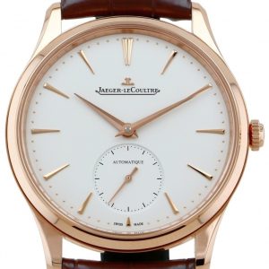 Jaeger LeCoultre Herrklocka 1212510 Master Ultra Thin Beige/Läder