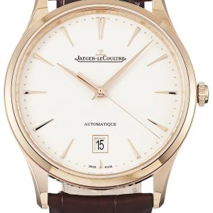 Jaeger LeCoultre Herrklocka 1232510 Master Ultra Thin Beige/Läder