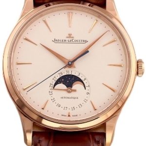 Jaeger LeCoultre Herrklocka 1362510 Master Ultra Thin Beige/Läder