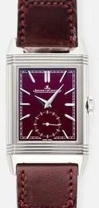 Jaeger LeCoultre Herrklocka 397846J Reverso Röd/Läder