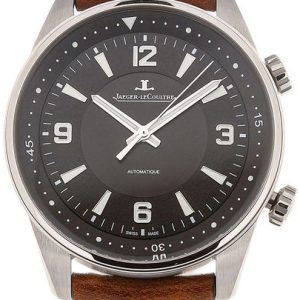 Jaeger LeCoultre Herrklocka 9008471 Polaris Svart/Läder ⌀41 mm