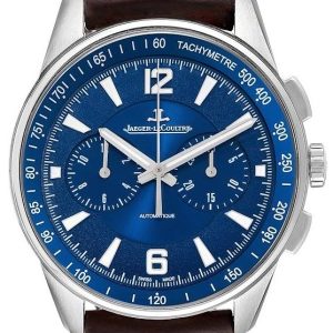 Jaeger LeCoultre Herrklocka 9028480 Polaris Blå/Läder Ø42 mm