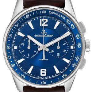 Jaeger LeCoultre Herrklocka 9028480 Polaris Blå/Läder Ø42 mm