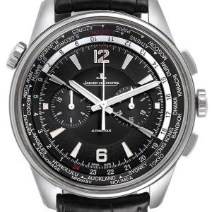 Jaeger LeCoultre Herrklocka 905T470 Polaris Svart/Läder Ø44 mm