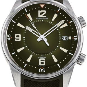 Jaeger LeCoultre Herrklocka 906863J Polaris Grön/Gummi Ø42 mm