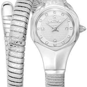 Just Cavalli Damklocka JC1L270M0015 Signature Silverfärgad/Stål