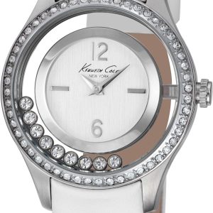 Kenneth Cole Damklocka IKC2881 Silverfärgad/Läder ⌀34 mm