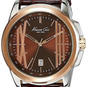 Kenneth Cole Herrklocka IKC8096 Brun/Läder Ø44 mm