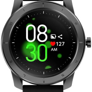 Kenneth Cole Herrklocka KCWGP2174001 Wellness LCD/Gummi Ø45 mm
