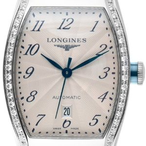 Longines Damklocka L2.142.0.70.6 Evidenza Silverfärgad/Stål Ø26 mm