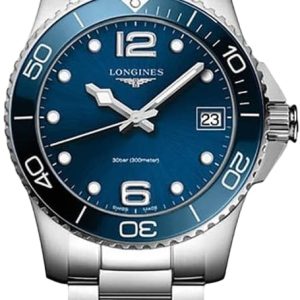 Longines Damklocka L3.370.4.96.6 Hydroconquest Blå/Stål Ø32 mm