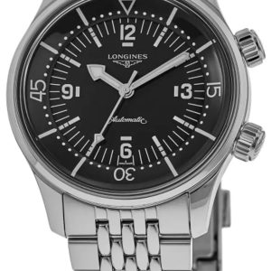 Longines Herrklocka L3.764.4.50.7 Legend Diver Röd/Stål Ø39 mm