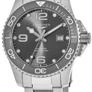 Longines Herrklocka L3.782.4.76.6 Hydroconquest Grå/Stål Ø43 mm