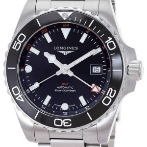 Longines Herrklocka L3.790.4.56.6 Hydroconquest Svart/Stål Ø41 mm