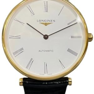 Longines L4.918.2.11.2 La Grande Classique De Vit/Läder Ø38 mm