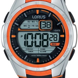 Lorus Herrklocka R2311LX9 Classic Grå/Gummi ⌀47 mm