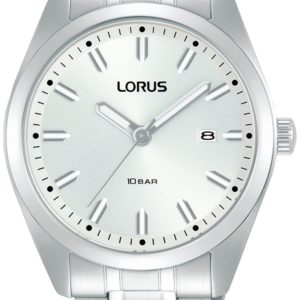 Lorus Herrklocka RH977PX9 Dress Vit/Stål Ø39 mm
