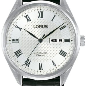 Lorus Herrklocka RL437BX9 Classic Silverfärgad/Läder Ø42 mm