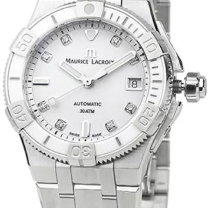 Maurice Lacroix Damklocka AI6057-SS00F-150-F Aikon Vit/Stål Ø38 mm
