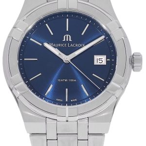 Maurice Lacroix Herrklocka AI1108-SS002-430-1 Aikon Blå/Stål Ø40 mm
