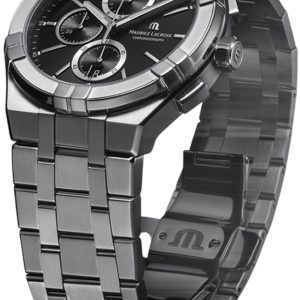 Maurice Lacroix Herrklocka AI1118-SS002-330-1 Aikon Svart/Stål Ø42