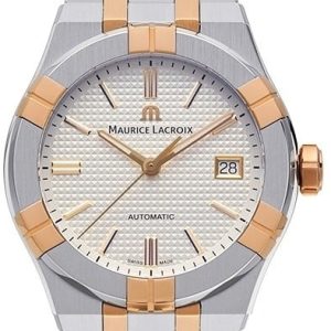 Maurice Lacroix Herrklocka AI6007-SP012-130-1 Aikon Silverfärgad/18