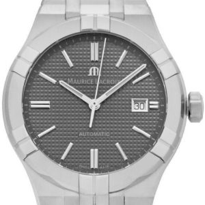 Maurice Lacroix Herrklocka AI6008-SS002-230-1 Aikon Grå/Stål Ø42 mm