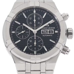 Maurice Lacroix Herrklocka AI6038-SS00F-330-A Aikon Svart/Stål Ø44