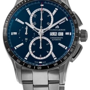 Maurice Lacroix Herrklocka PT6038-SSL2H-430-C Pontos Blå/Stål Ø43