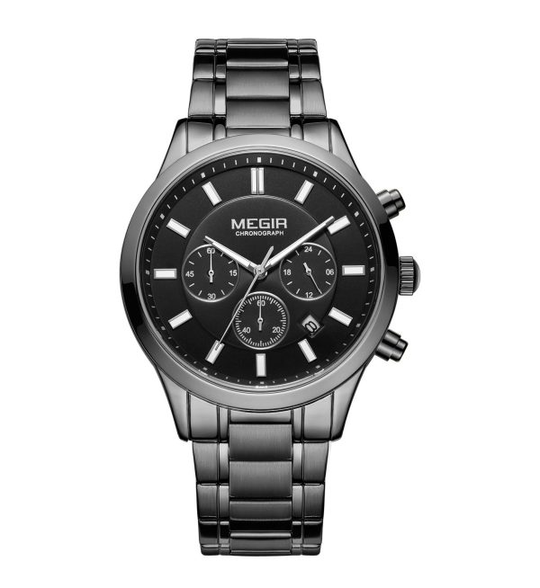 megir classic chrono black